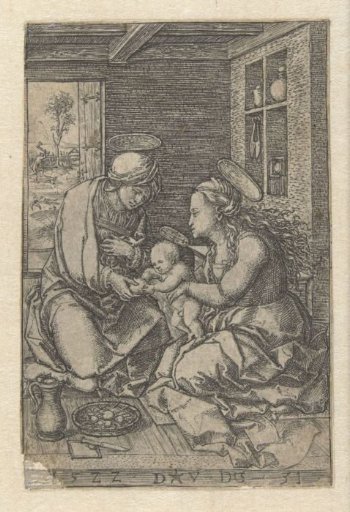 Mary with Child and Saint Anne
