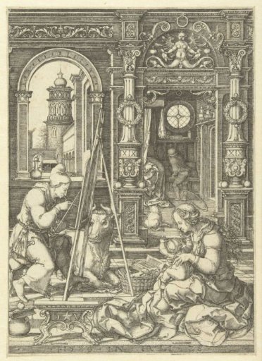 Saint Luke Painting the Madonna and Child