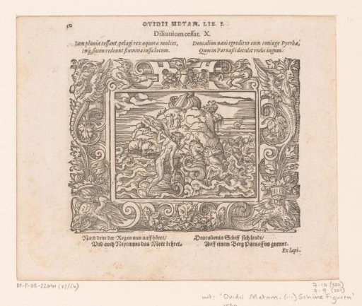 Neptune Threatens the Earth with His Trident
