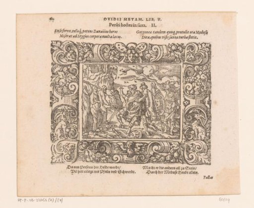 Phineus and His Followers Transformed into Stone