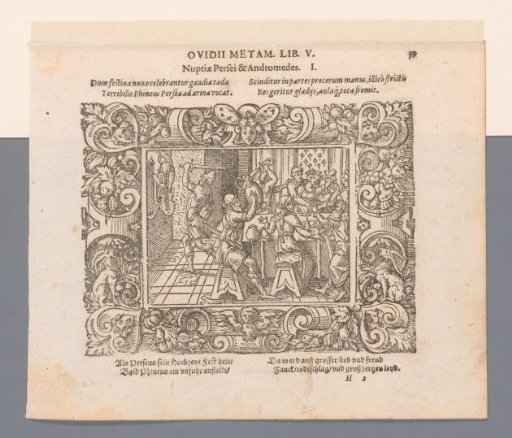 Phineus Disrupts the Wedding of Perseus and Andromeda