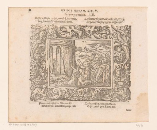 The Muses Fleeing from Pyreneus