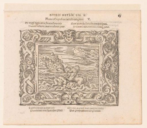 Cupid Aiming His Arrow at Pluto