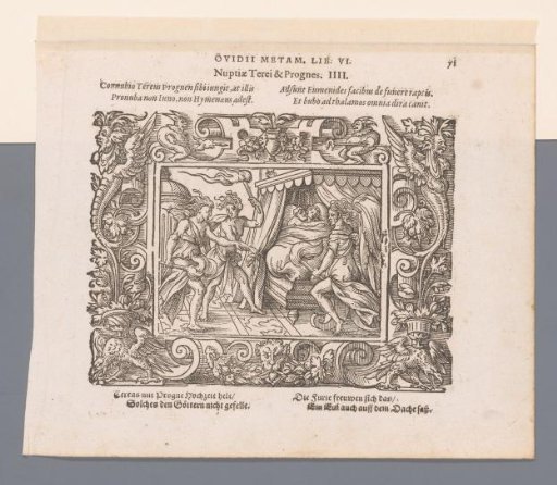 The Furies at the Wedding Bed of Tereus and Procne