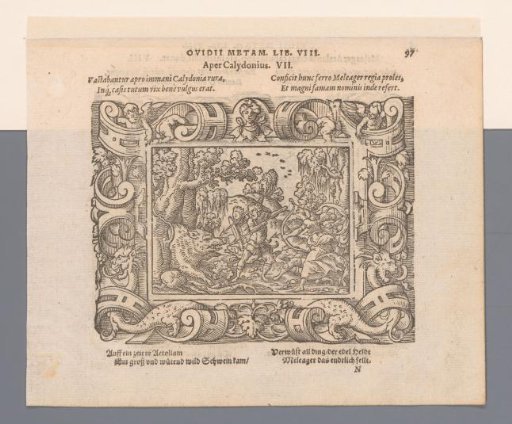 Atalanta and Meleager Kill the Boar