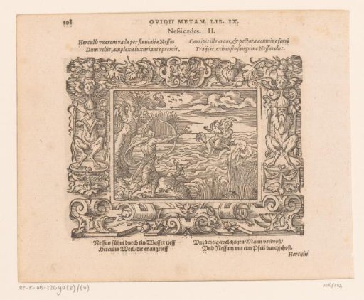 Hercules Kills the Centaur Nessus