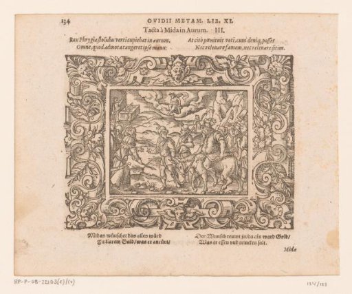 Bacchus Honours the Wish of King Midas