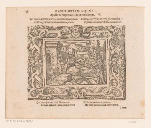 Apollo and Neptune Building the Walls of Troy