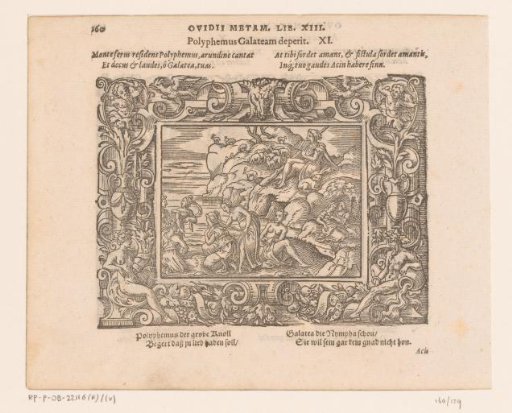 Galatea Beloved by Polyphemus and Acis
