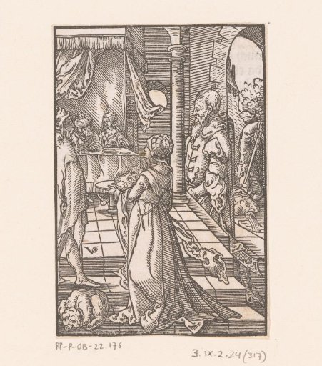 Salome Brings Herodias the Head of John the Baptist