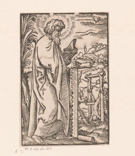 Saint Simon the Zealot with a Saw