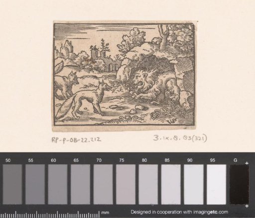 Fable of the Lion and the Fox