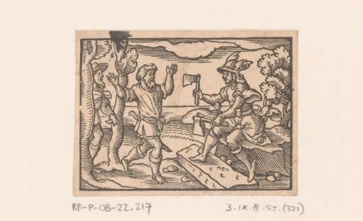 Fable of Mercury and the Woodcutter