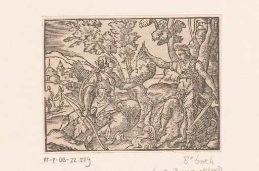 Meleager Offers Atalanta the Boar's Head