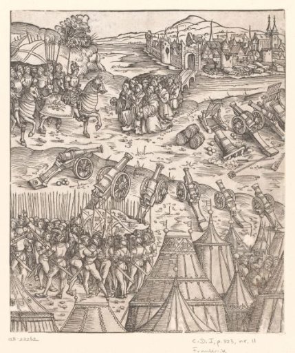 Emperor Maximilian I avenges the insult to his daughter
