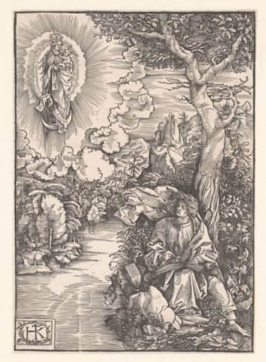 John the Evangelist on Patmos