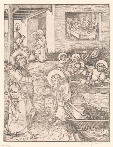 Christ Calling Peter and Andrew