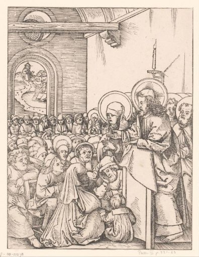 Christ Preaching in a Church