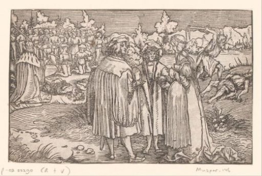 Two Peasants with Their Sister