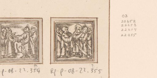 Christ speaking with Pharisees