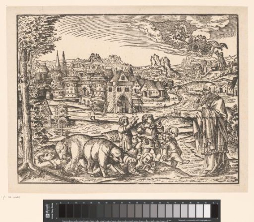 Children Mocking the Prophet Elisha Torn by Bears