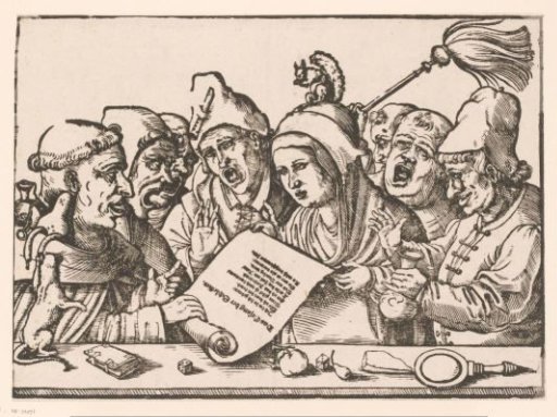 Group of Singing Persons