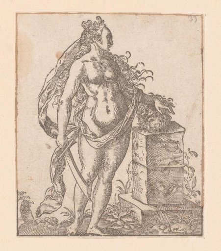 Judith with the head of Holofernes