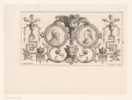 Medallions with Portraits of Henry II of France and Catherine de' Medici