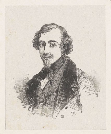 Portrait of Christiaan Immerzeel