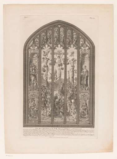 East window of St. Margaret’s Church in London