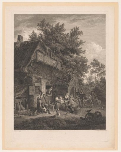 Family at a farm