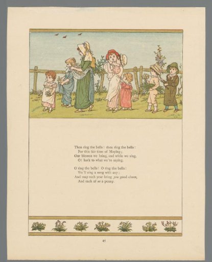 Children with blossoms