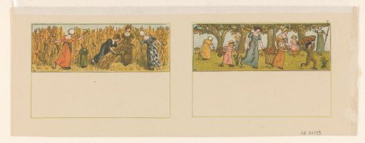 Harvests of grain and apples