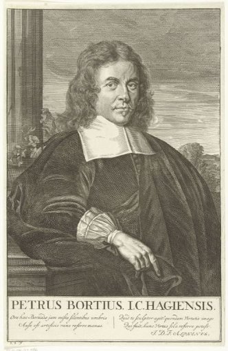 Portrait of Petrus Bortius