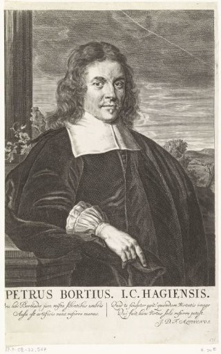 Portrait of Petrus Bortius
