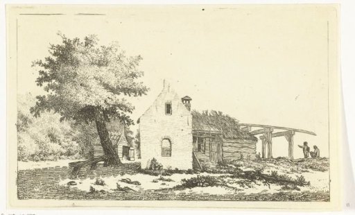 Ruins of Tavern Het Molentje on the Amstel