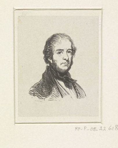 Portrait of Johannes Hermanus Barend Koekkoek