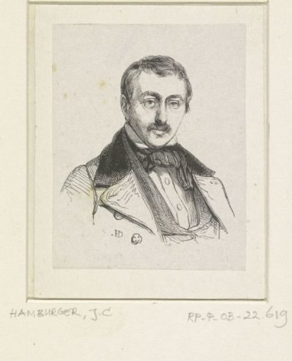 Portrait of Jan Hendrik van de Laar