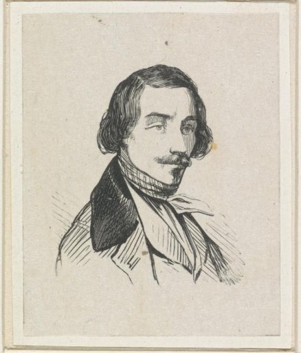 Portrait of Jan August Hendrik Leys