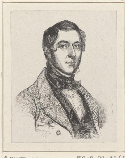 Portrait of Josephus Jodocus Moerenhout