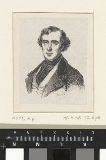 Portrait of Andreas Schelfhout