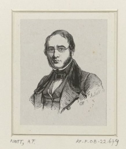 Portrait of André Benoit Barreau Taurel