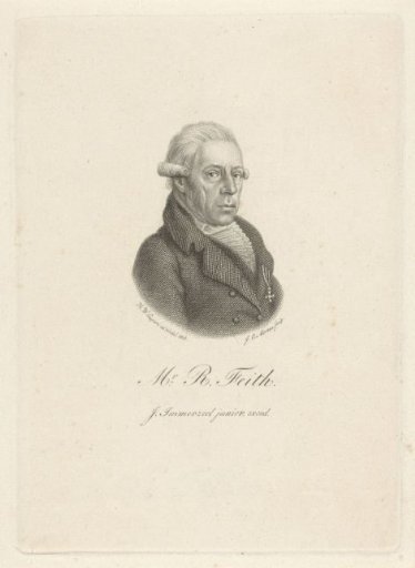 Portrait of Rhijnvis Feith