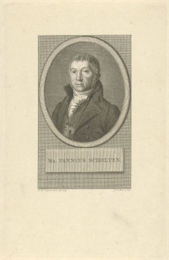 Portrait of Cornelis Anthony Fannius Scholten