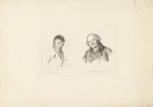 Portraits of Daniël Dupré and Christiaan Welmeer