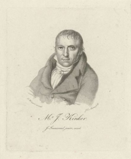 Portrait of Johannes Kinker