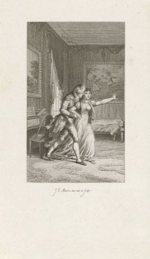 Couple in an interior