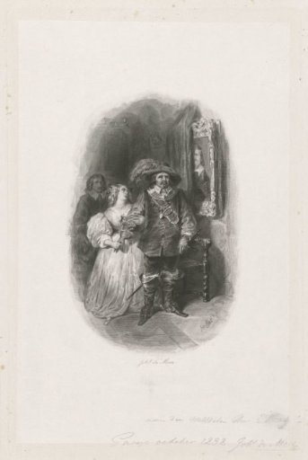 Standing man with a woman