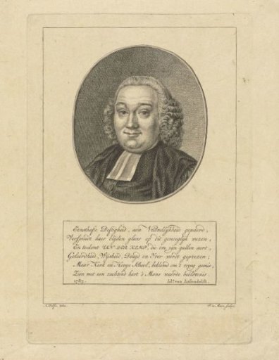 Portrait of Didericus van der Kemp