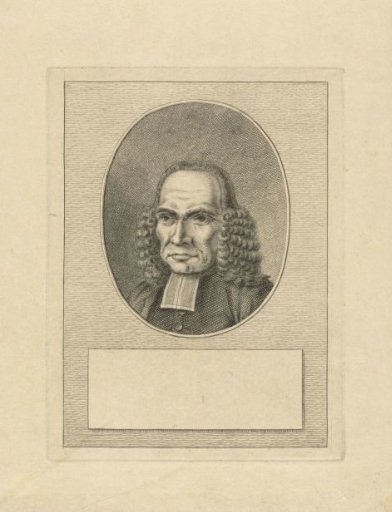 Portrait of Gualtherus Zoutmaat